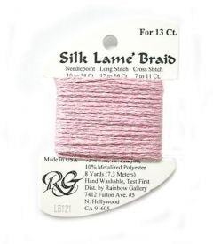 Silk Lame #13 121 Med Raspberry