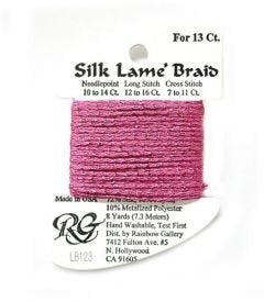 Silk Lame #13 123 Dk Hot Pink