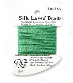 Silk Lame #13 57 Christmas Grn