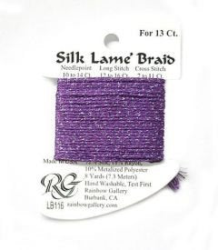 Silk Lame #13 116 Med Violet