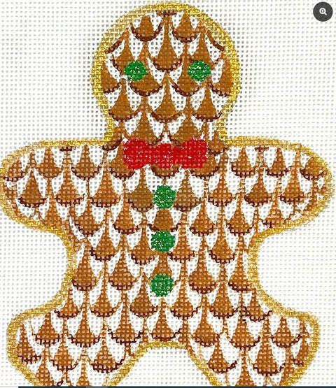 Fishnet Gingerbread Man