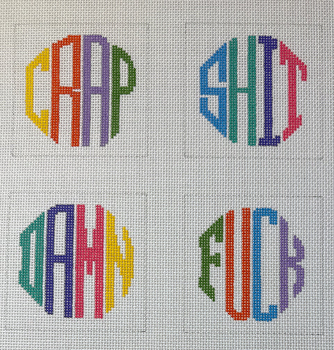 Multicolor Dirty Coasters