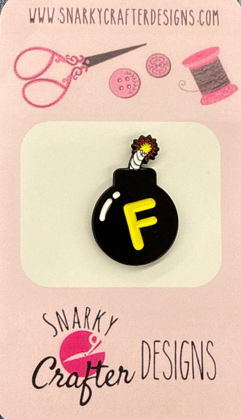 F-bomb Needle Minder