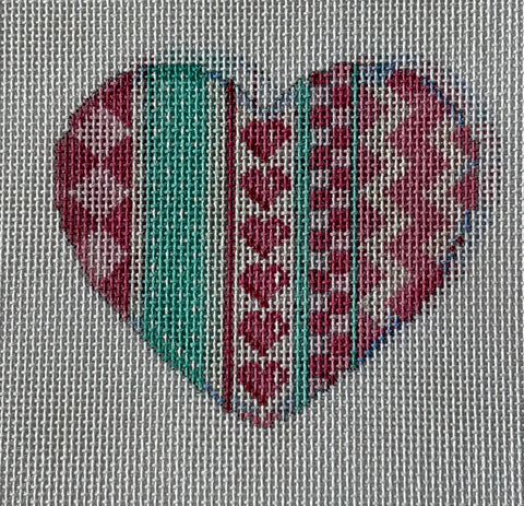Harlequin/Hearts/Chevron Heart