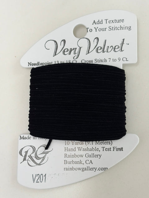 Very Velvet 201 Black