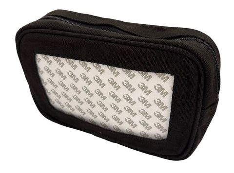 Canvas Cosmetic Bag - Black