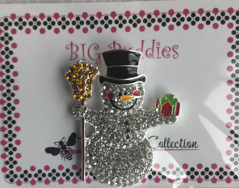 Big Buddies Magnetic Needle Minder - Snowman Frosty