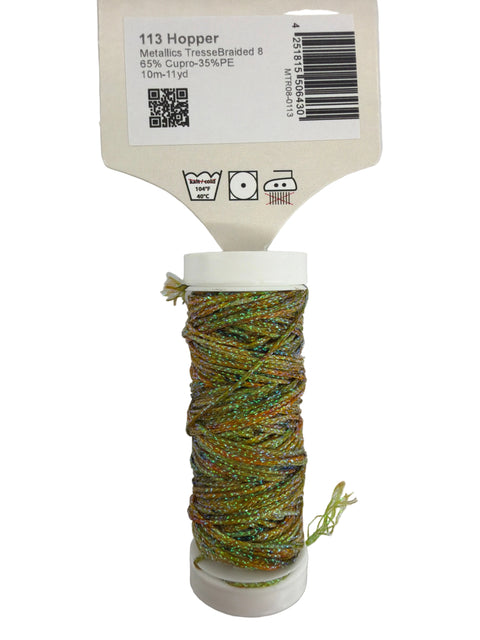 Painters Threads 113 Hopper #8 Metallic Braid
