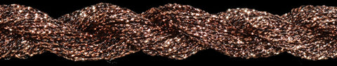 Threadworx Metallic Braid #8 711454 Chocolate Mocha