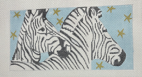 Zebra w/Stars