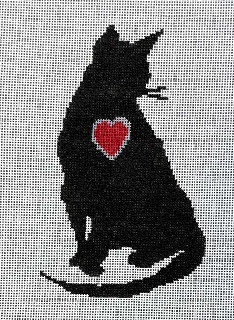 Cat with Heart