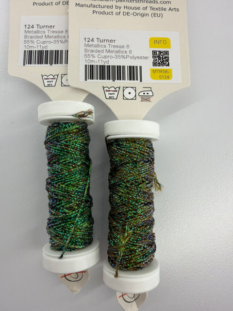 Painters Threads 124 Turner #8 Metallic Braid