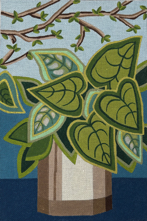Diptych Philodendron