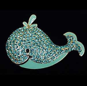 Big Buddies Magnetic Needle Minder - Blue Whale