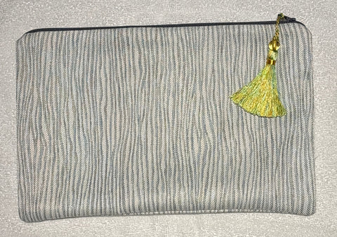 Anna Clutch Small  - Blue/Gray Vermicelli