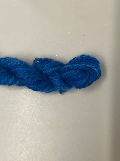 Overdyed Silk V1208 Blue Egyptian