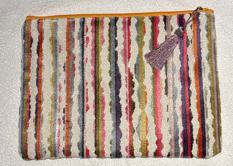Anna Clutch - Streamers Cut Velvet