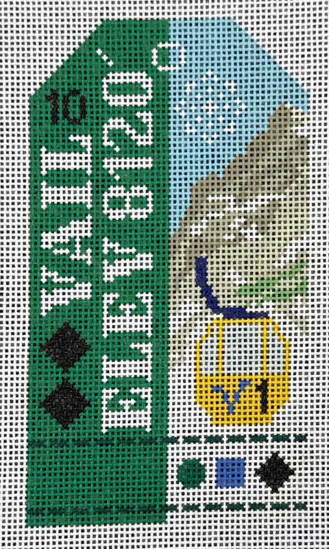 Retro Travel Tag - Vail