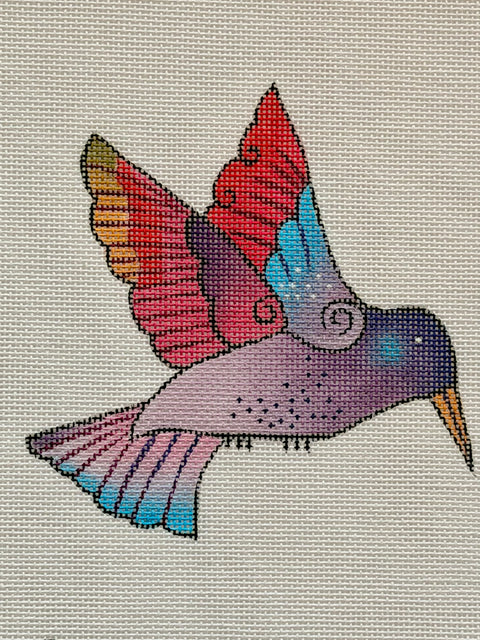 Purple Hummingbird - Laurel Burch