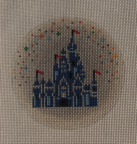 Castle Silver Background