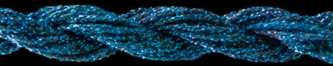 Threadworx Metallic Braid #8 710555 Caribbean Blue