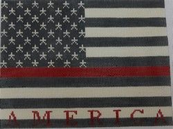 American Flag First Responder Fire