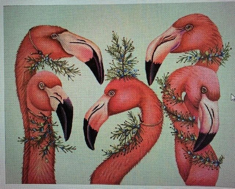 Flamingos by Vicki Sawyer