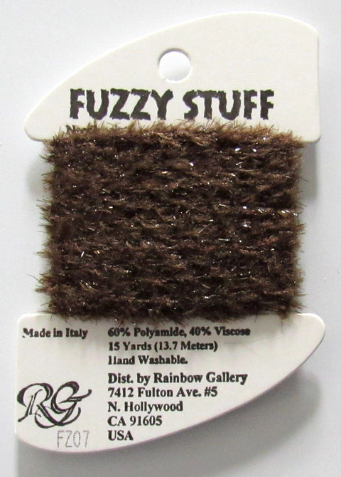 Fuzzy Stuff Dark Brown