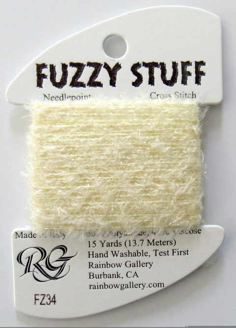 Fuzzy Stuff Pale Yellow