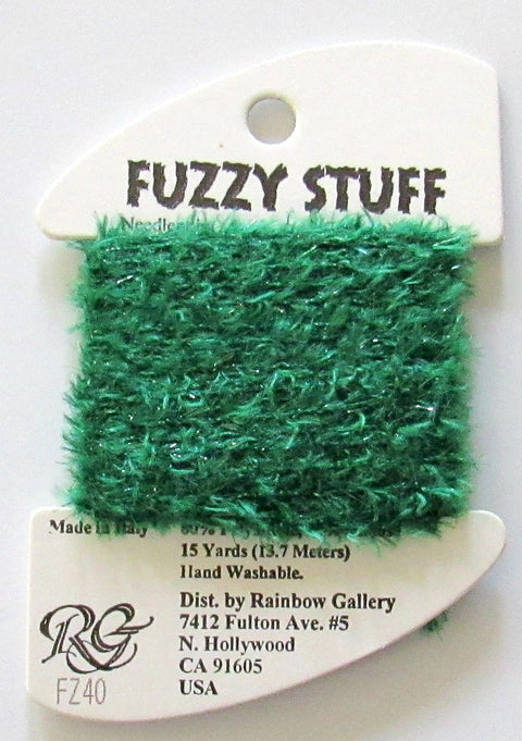 Fuzzy Stuff Dk Emerald