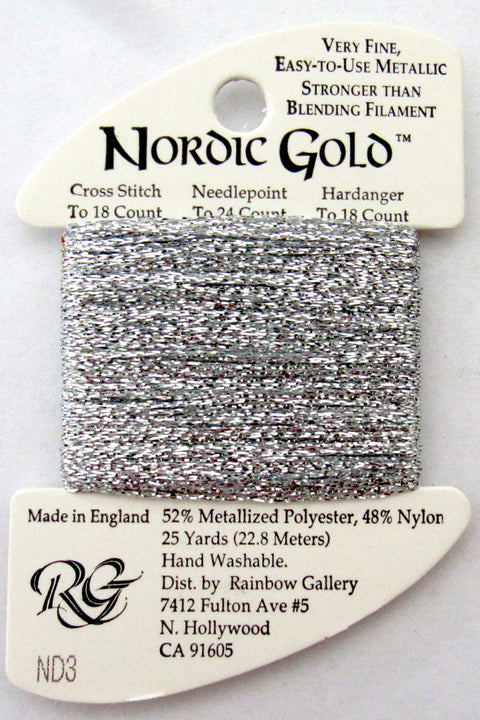 Nordic Gold ND3 Silver