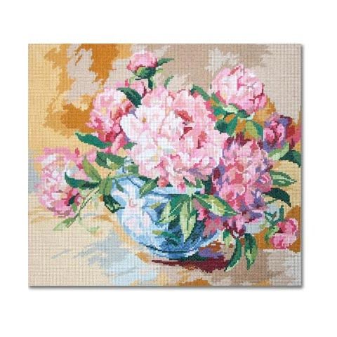 Floral Bowl peonies