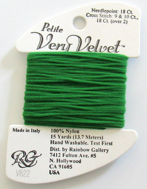 Petite Very Velvet Green