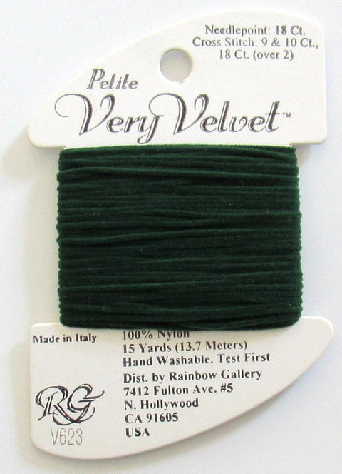 Petite Very Velvet V623 Dk Green