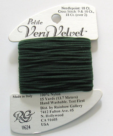 Petite Very Velvet V624 Midnight Green