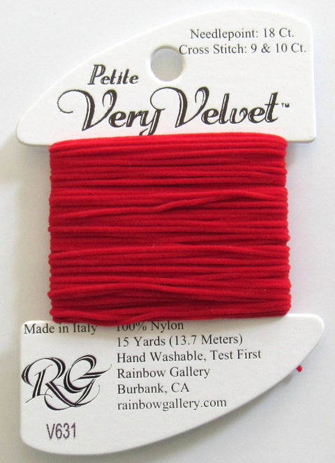 Pet Vry Velvt V631 Christmas Red