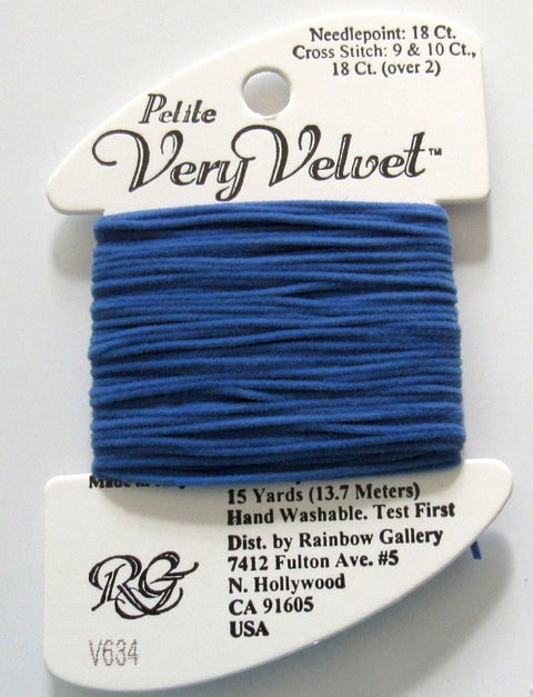 Pet Vry Velvt V634 Brite Blue