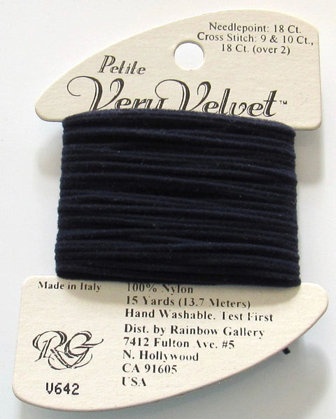 Petite Very Velvet V642 Navy Blue