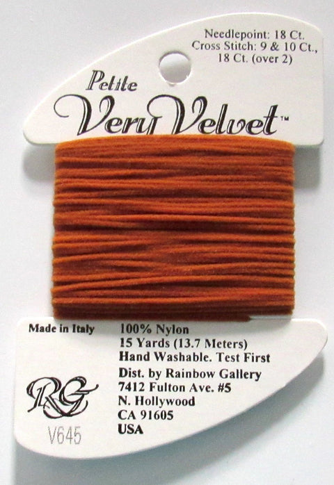 Petite Very Velvet V645 Dark Golden Brown