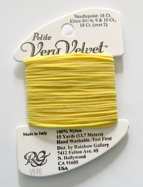 Pet Vry Velvet V646 Med Yellow