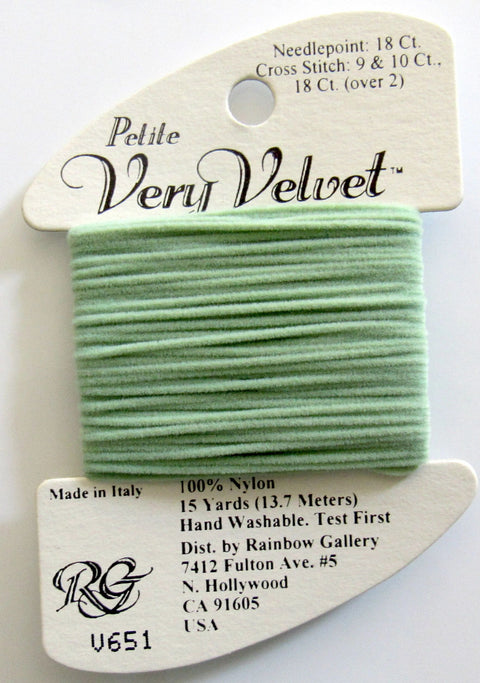 Petite Very Velvet V651 Sage Green