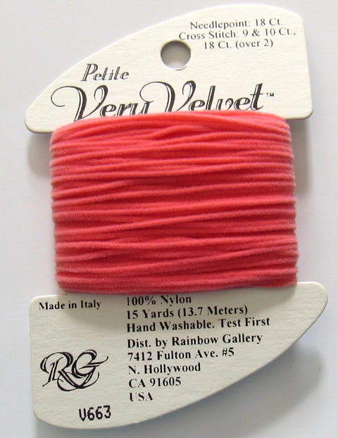 Pet Vry Velvt V663 Coral