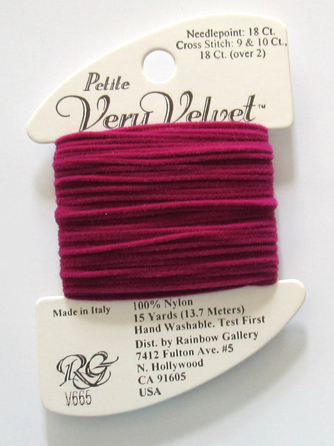 Petite Very Velvet V665 Dark Raspberry