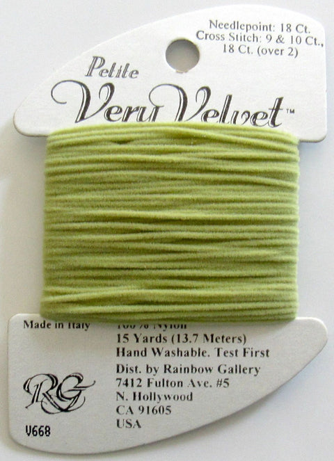 Petite Very Velvet V668 Lite Olive