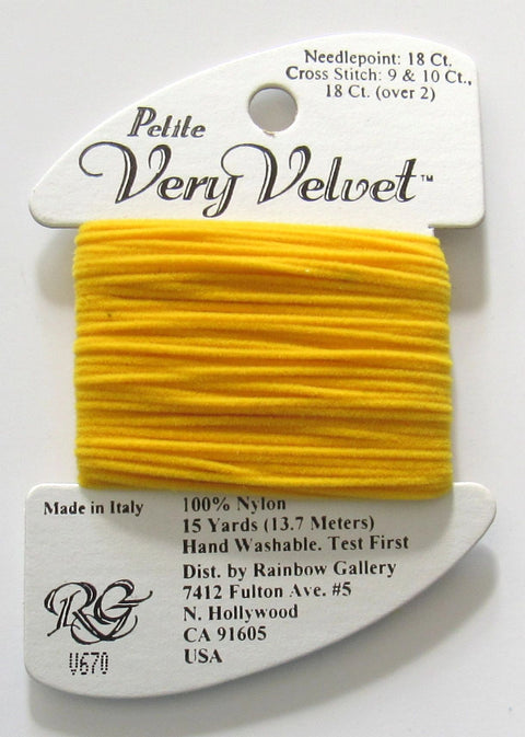 Petite Very Velvet V670 Yellow Gold