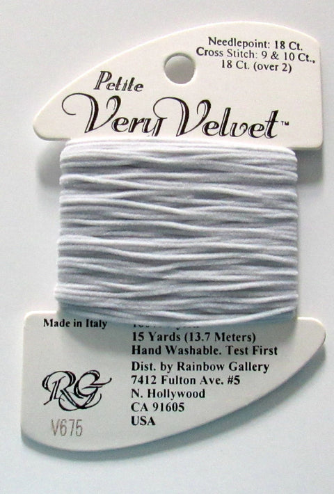 Petite Very Velvet Pearl Gray