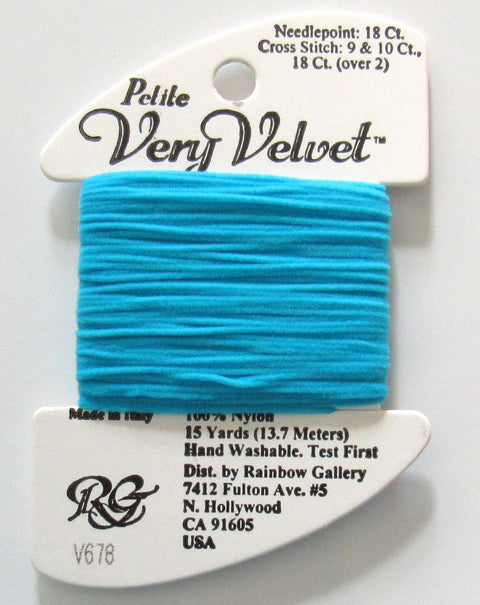 Pet Vry Velvet Turquoise