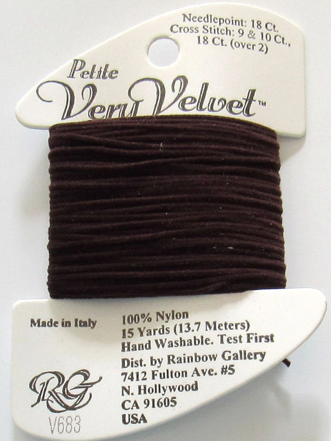 Petite Very Velvet V683 Dark Chocolate