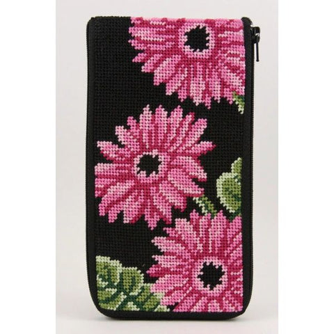 Pink Gerber Daisies Eyeglass/Cellphone Case