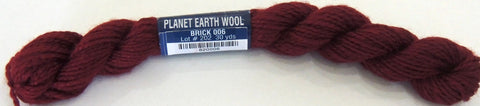 Planet Earth Wool 006 Brick